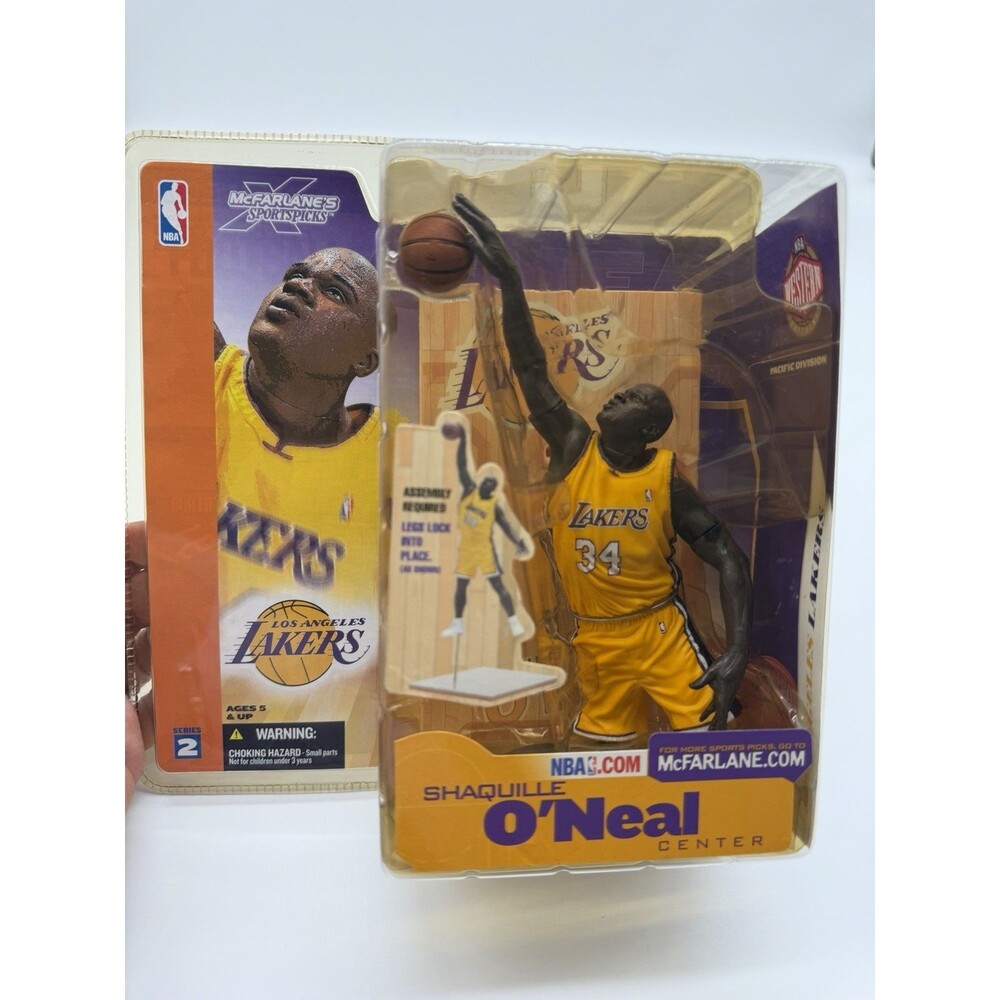 McFarlane Toys Sports Picks NBA Series 2 Shaquille O'Neal Lakers #34 Figure